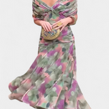 Рокля с V Образен Разрез