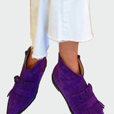 Мокасини с Остър връх