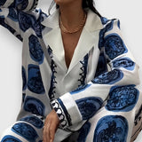 Комплект С Абстрактен Принт