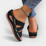 Сандали Със Кожени Стелки