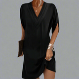 Рокля От Вискоза С Деколте