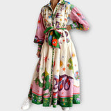 Рокля Макси С Пояс