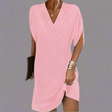 Рокля От Вискоза С Деколте