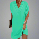 Рокля От Вискоза С Деколте