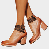 Ботуши С Дебел Ток