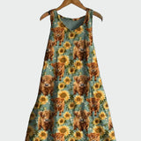 Рокля Ленова Стил За Деня