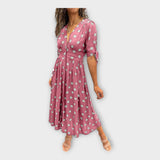 Рокля С Текстурен Узор