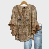 Блуза с Волани Елегантна