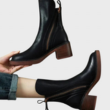 Чоботи От Кожа До Глезена