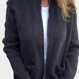 Плетено Памучно Яке с Цип