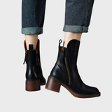 Чоботи От Кожа До Глезена