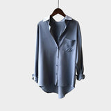 Риза С Бяла Яка