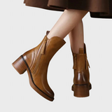 Чоботи От Кожа До Глезена