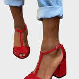 Сандали Златни С Т-лента