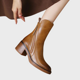 Чоботи От Кожа До Глезена