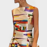 Дълга Рокля Разкроена Лукс