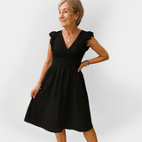 Рокля с Напухнала Талия