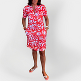 Midi Рокля С Шарка