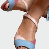 Сандали с Тройно Контраст