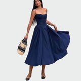 Сатенена Рокля Презрамки