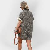 Комбинезон с Леопард Принт