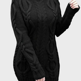 Пуловер С Висока Яка