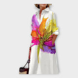 Рокля с Геометричен Мотив