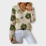 Пуловер с Чипков Детайл