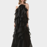 Рокля Халтер Деколте