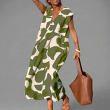 Рокля С Принт От Лен