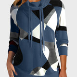 Плетена Суитка с Принтом