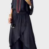 Топ Шифон Разкроен Модерен