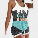 Комплект с Тропичен Принт