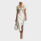 Рокля с Изящно Връзване