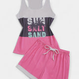 Летен Комплект Палми Принт