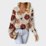 Пуловер с Чипков Детайл