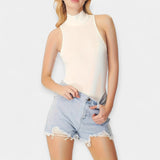 Боди С Висока Яка