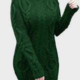 Пуловер С Висока Яка