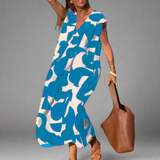 Рокля С Принт От Лен