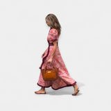 Рокля Със Сатен Колан