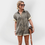 Комбинезон с Леопард Принт