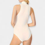 Боди С Висока Яка