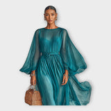 Ефирна Рокля С Коприна