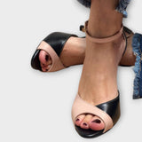 Дамски Обувки Розова Кожа