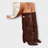 Високи Чизми Мека Кожа