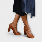 Обувки Мери Джейн С Ремък