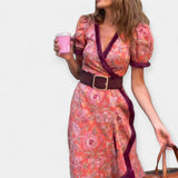 Рокля Със Сатен Колан