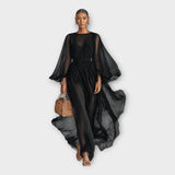 Ефирна Рокля С Коприна