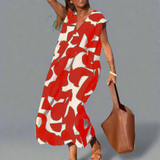 Рокля С Принт От Лен