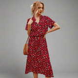 Лятна Рокля Лен Силует